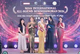 Nữ doanh nhân Sáu Mira dành danh vị Á hậu 3 Hoa hậu doanh nhân toàn năng quốc tế 2026