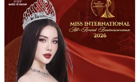 Hoa Hậu Jennifer Ly đại sứ hình ảnh Miss International All-Round Businesswoman 2026, lan tỏa giá trị nữ doanh nhân hiện đại