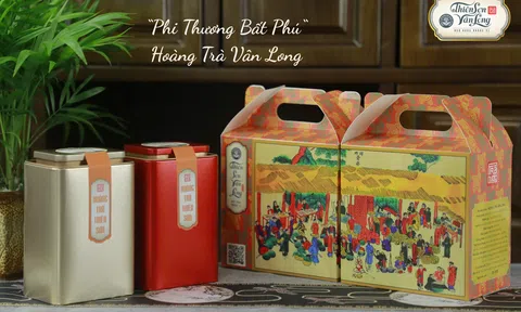 Bộ trà Phi Thương Bất Phú – Hoàng Trà Vân Long: Tinh hoa trà Việt, lời chúc thịnh vượng cho giới doanh nhân