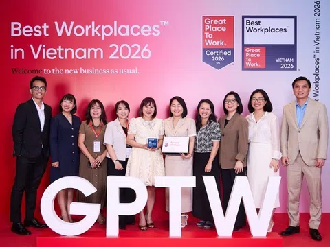 Amway Việt Nam hai năm liên tiếp đứng top nơi làm việc xuất sắc hàng đầu Việt Nam 2026