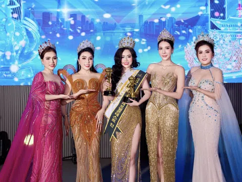 Trần Vân Anh ghi dấu ấn trên cương vị giám khảo quyền lực xuất hiện tại đêm Chung kết Miss International Peace & Friendship 2026