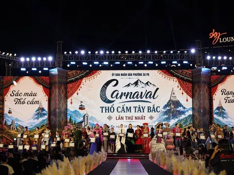 ĐÊM NGHỆ THUẬT & TRÌNH DIỄN THỜI TRANG - CARNAVAL THỔ CẨM TÂY BẮC LẦN THỨ NHẤT 2026 GHI DẤU VỚI NHIỀU KHOẢNH KHẮC ẤN TƯỢNG