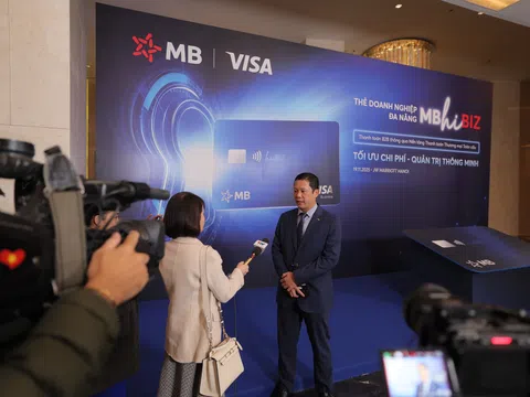 Thúc đẩy chuyển đổi số doanh nghiệp với MB Visa Hi BIZ